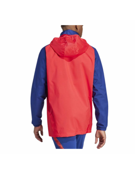 Adidas fef aw jkt roja t