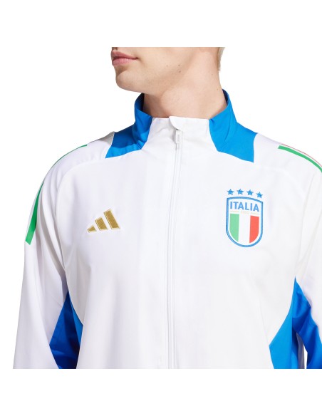 Adidas figc aw jkt blanca