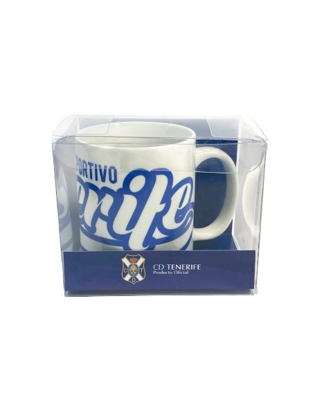 Taza cd tenerife blanco