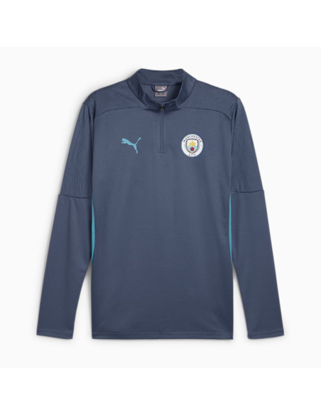 Puma manchester city training top azul