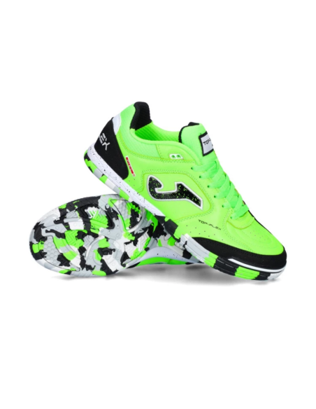 Joma bota top flex 2428 indoor verde fluor