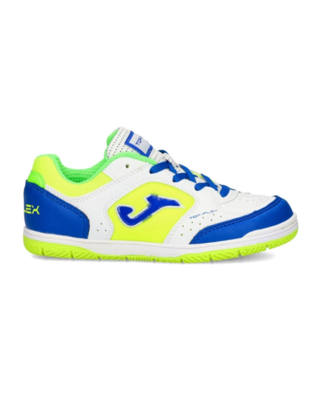Joma bota top flex jr 2402 indoor blanco royal