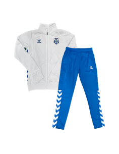 Hummel chandal jr basico cd tenerife blanco azul
