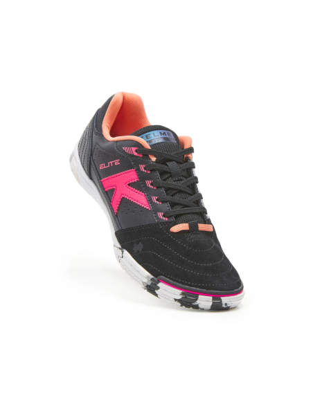 Kelme indoor elite negro fuxia