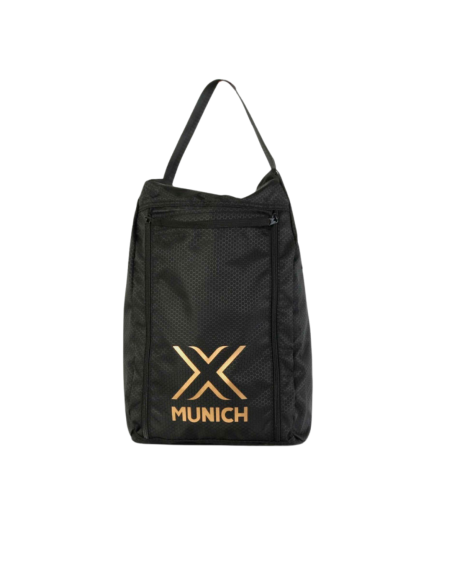Munich zapatillero premium negro dorado