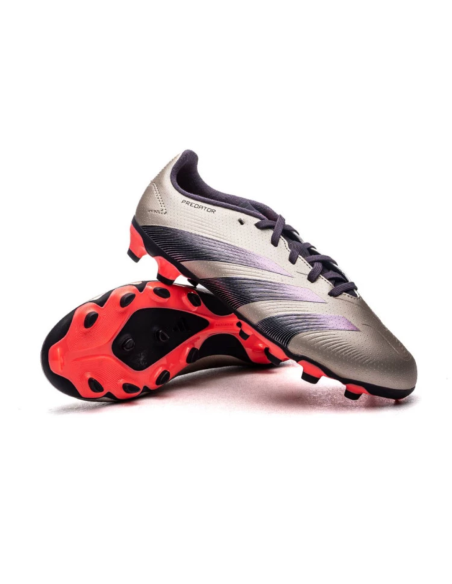 Adidas predator league mg jr plateado