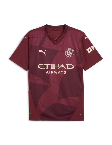 Puma 3ºequipacion manchester city morado 24 25