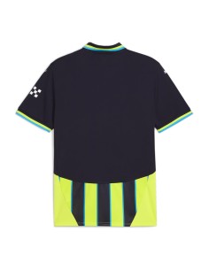 Puma 2ºcamisa manchester city 24 25 negro amarillo jr 2