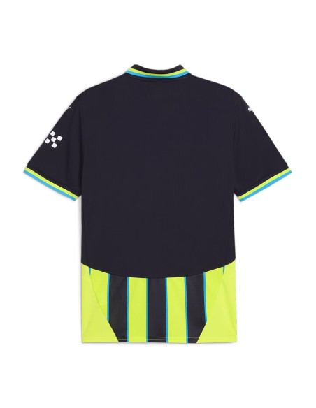 Puma 2ºcamisa manchester city 24 25 negro amarillo jr