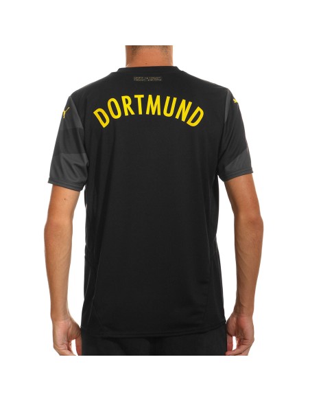 Puma 2ºcamisa jr borussia dortmund 24 25 negra