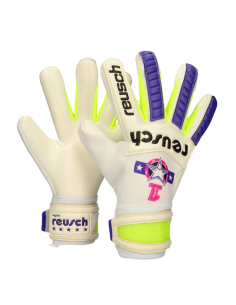 Reusch guante legacy pro am silver blanco violeta