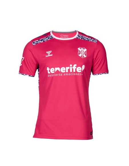 Hummel 3ºcamisa cd tenerife 24 25 rosado