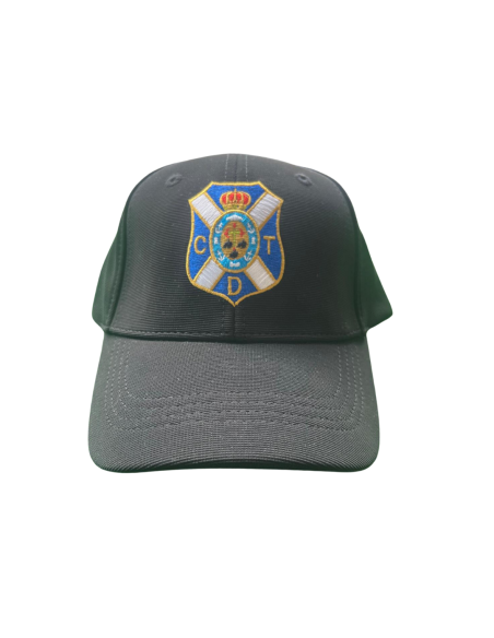 Gorra cd tenerife azul negra junior