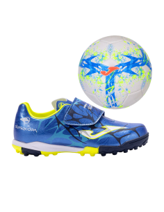 Joma Supercopa Jr 2504 Turf Royal Amarillo