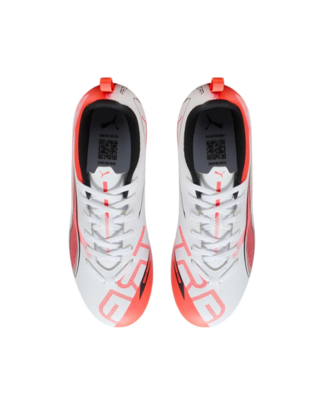 Puma ultra 5 play mg jr blanco
