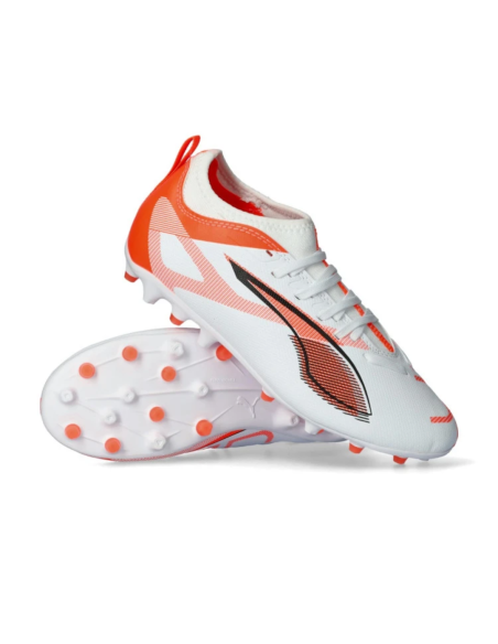 Puma ultra 5 match mg jr blanco