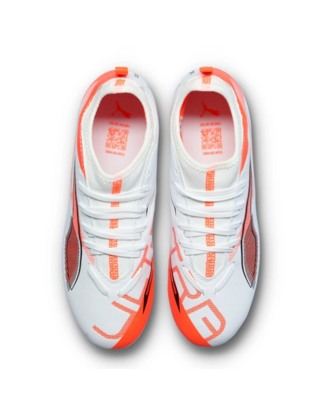 Puma ultra 5 match mg jr blanco