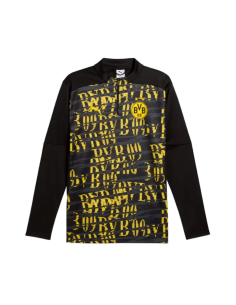 Puma borussia dortmund sudadera prematch negro