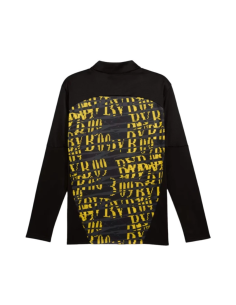 Puma borussia dortmund sudadera prematch negro 2