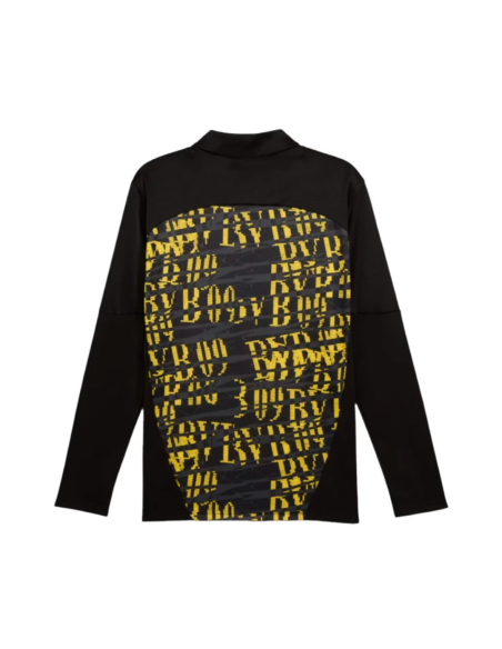 Puma borussia dortmund sudadera prematch negro