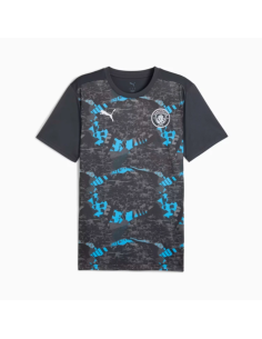 Puma manchester city camisa prematch negro