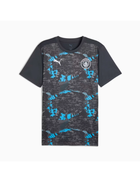 Puma manchester city camisa prematch negro