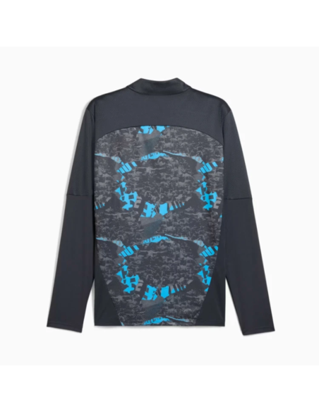 Puma manchester city sudadera prematch negro