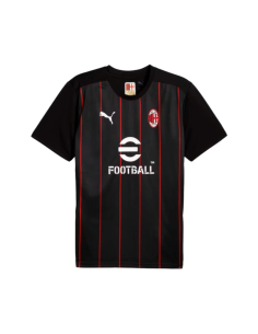 Puma milan camisa prematch negro 24 25