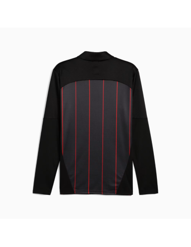 Puma milan sudadera prematch negro 24 25