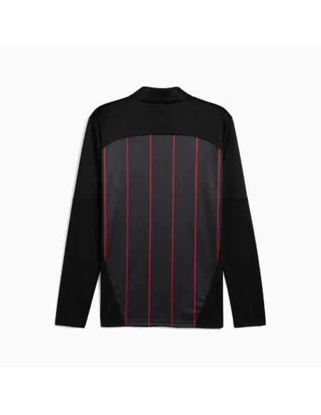 Puma milan sudadera prematch negro 24 25