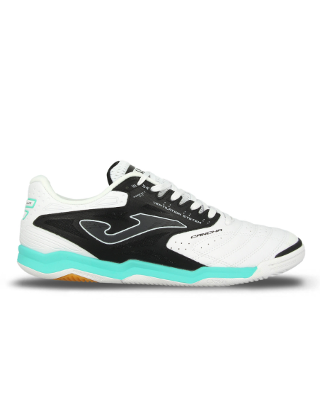 Joma top cancha 2502 indoor blanco negro