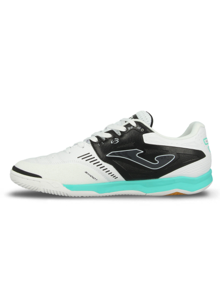Joma top cancha 2502 indoor blanco negro