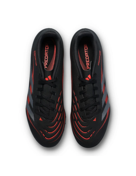 Adidas predator club tf negro rojo