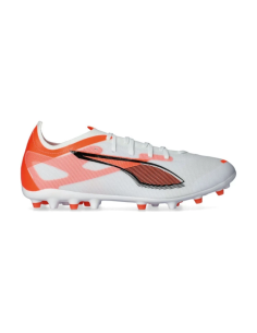 Puma Ultra 5 Match MG Blanco Naranja 2