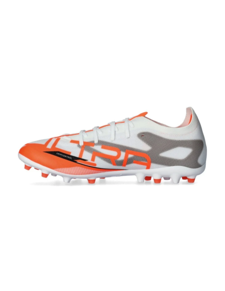 Puma ultra 5 match mg blanco naranja