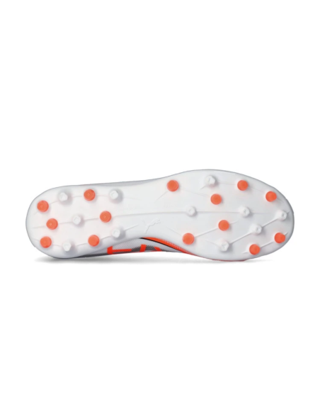 Puma ultra 5 match mg blanco naranja