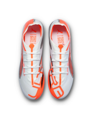 Puma Ultra 5 Match MG Blanco Naranja