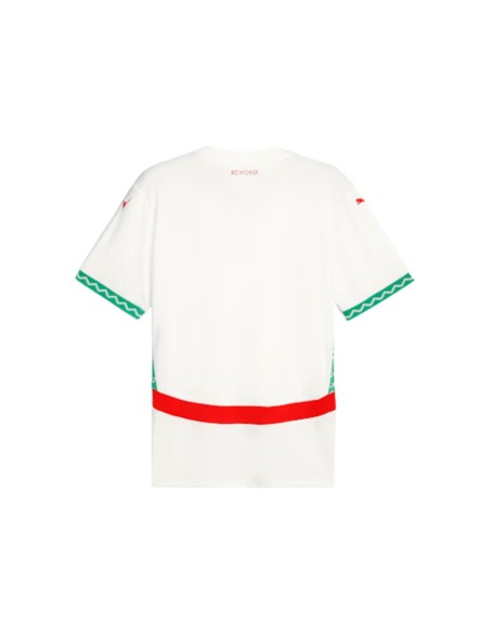 Puma camiseta marruecos 2ºequipacion blanca