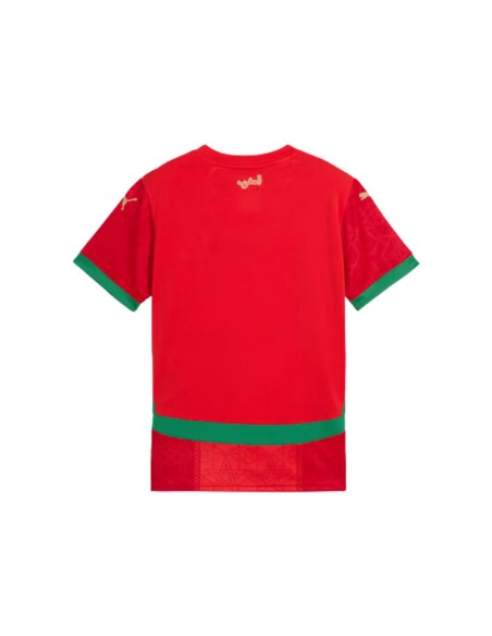 Puma camiseta jr marruecos 1ºequipacion roja