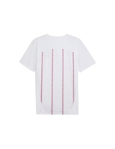 Puma camiseta mcfc prematch ss blanco rojo 2