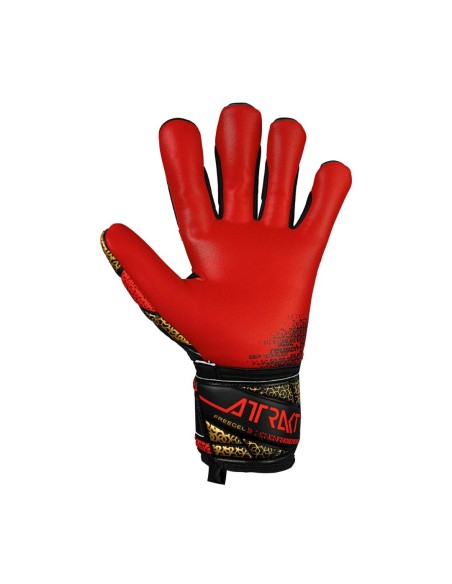 Reusch attrakt freegel silver negro rojo
