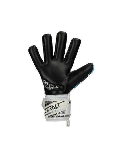 Reusch attrakt gold nc junior blanco negro