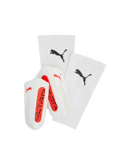 Puma ultra espinilleras light blanco