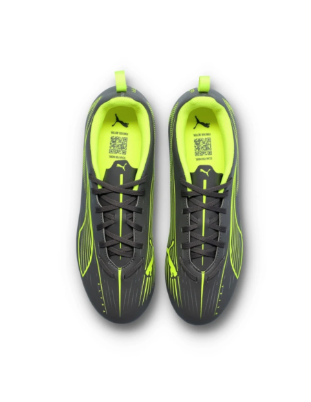 Puma ultra 5 play mg jr gris