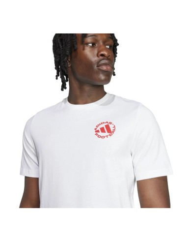Adidas camiseta ftb sticker g t blanca