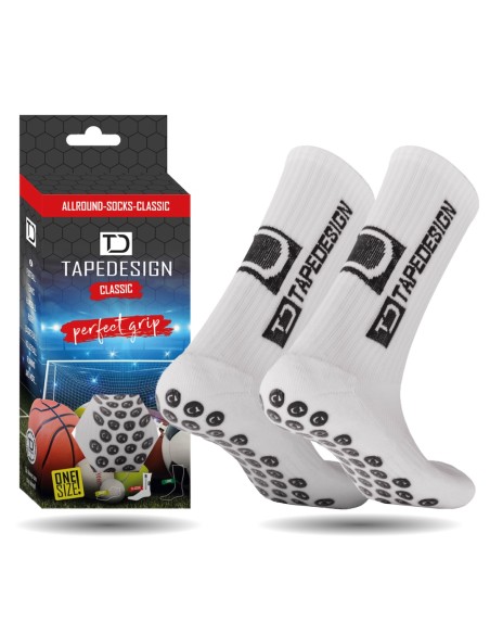 Tapedesign calcetin antideslizante blanco senior