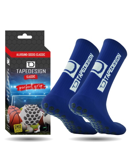 Tapedesign calcetin antideslizante azul senior