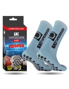 Tapedesign calcetin antideslizante celeste senior