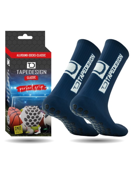 Tapedesign calcetin antideslizante marino senior