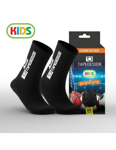 Tapedesign calcetin antideslizante negro junior